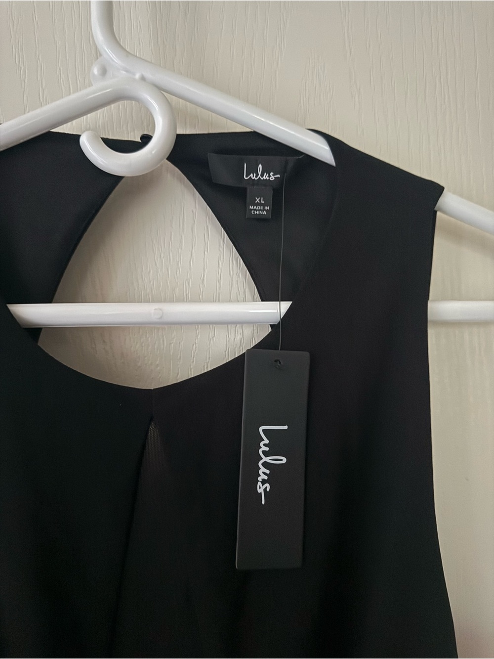 Lulu's Black Cocktail Dress